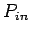 $P_{in}$