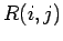 $R(i,j)$