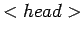 $<head>$