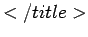 $</title>$